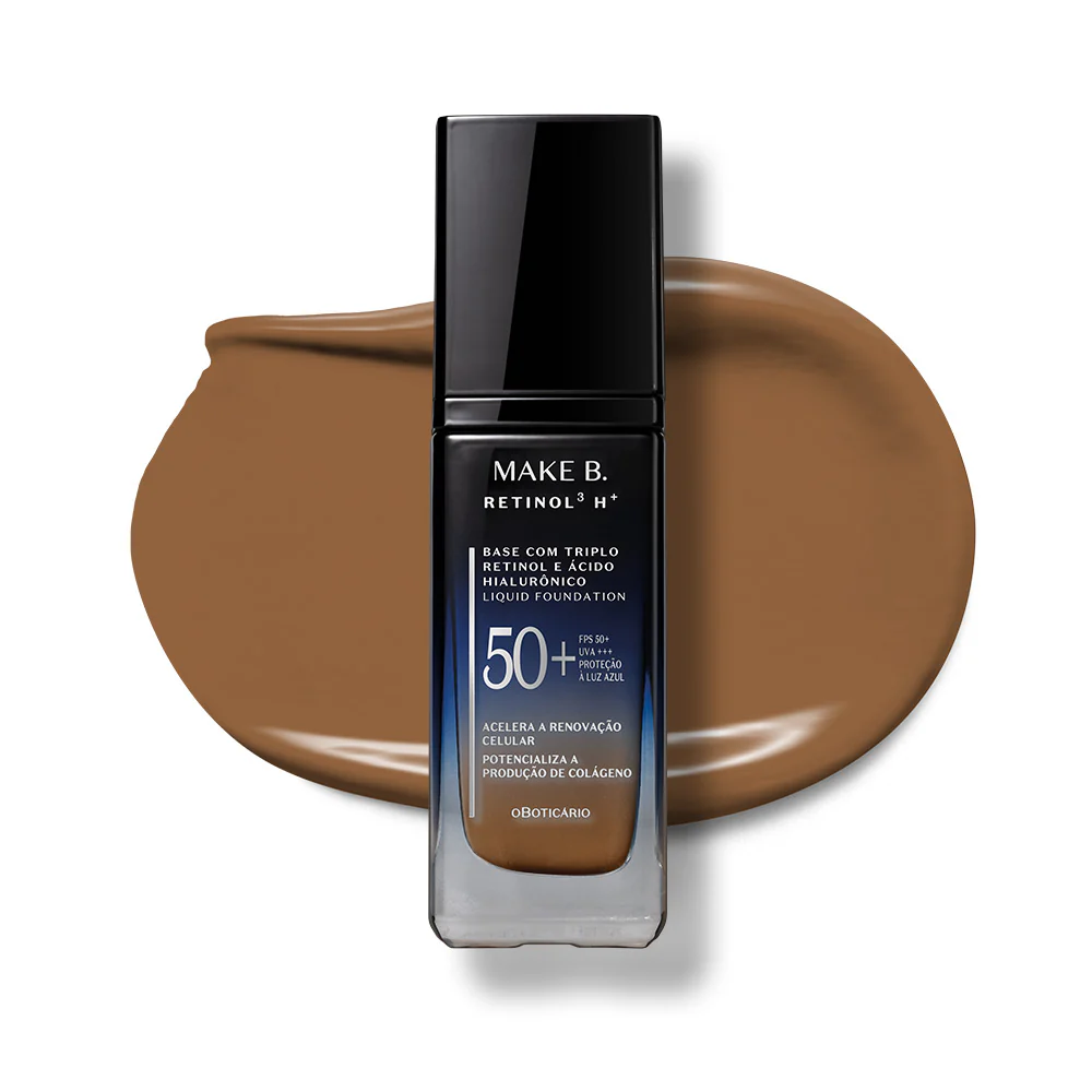 Base Líquida FPS50 Make B. Retinol³ H+ 26g - Image 102