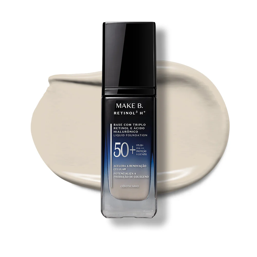 Base Líquida FPS50 Make B. Retinol³ H+ 26g - Image 2
