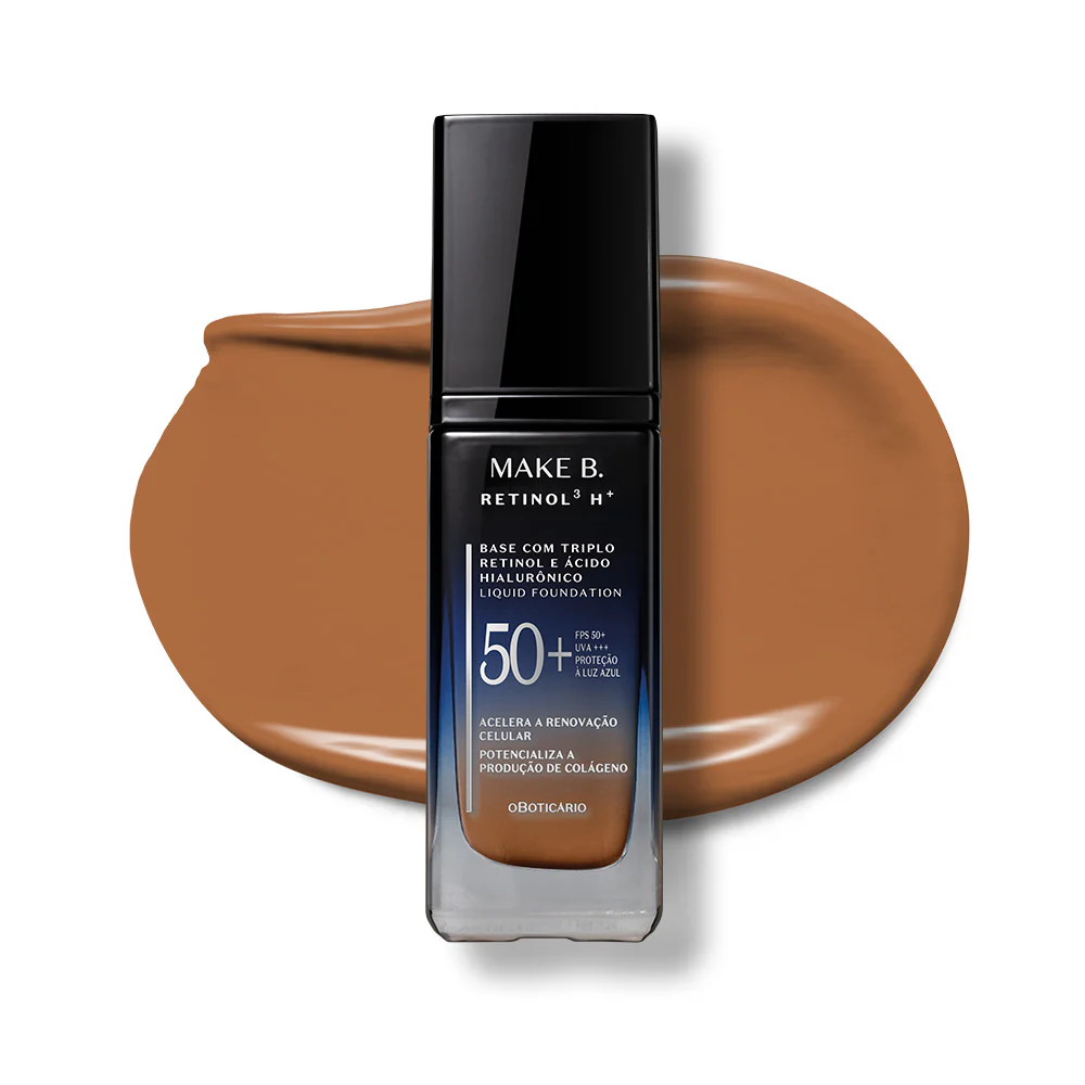 Base Líquida FPS50 Make B. Retinol³ H+ 26g - Image 32