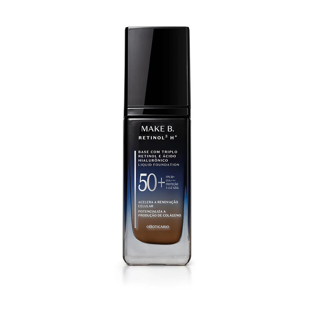 Base Líquida FPS50 Make B. Retinol³ H+ 26g - Image 51