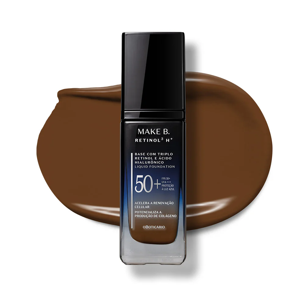 Base Líquida FPS50 Make B. Retinol³ H+ 26g - Image 57