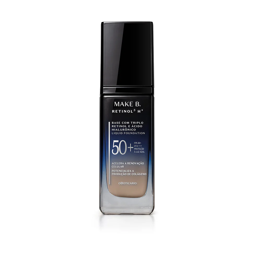 Base Líquida FPS50 Make B. Retinol³ H+ 26g - Image 6