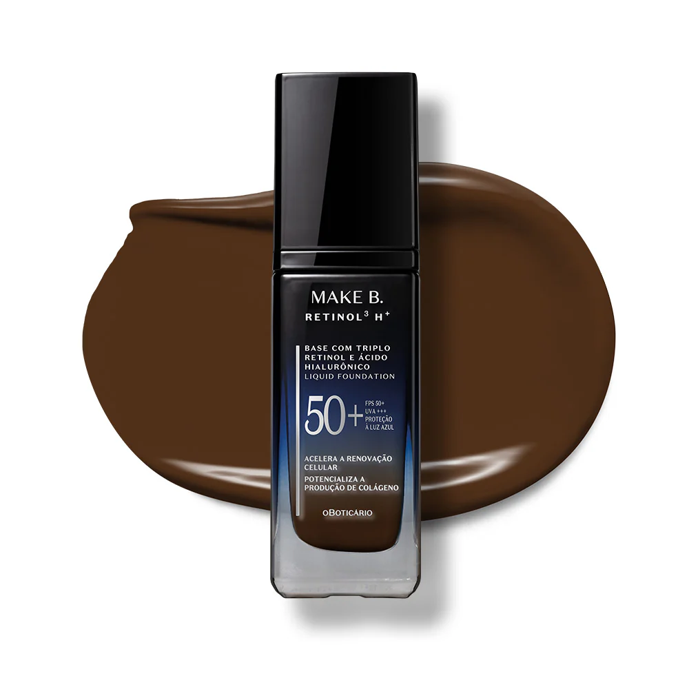 Base Líquida FPS50 Make B. Retinol³ H+ 26g - Image 62