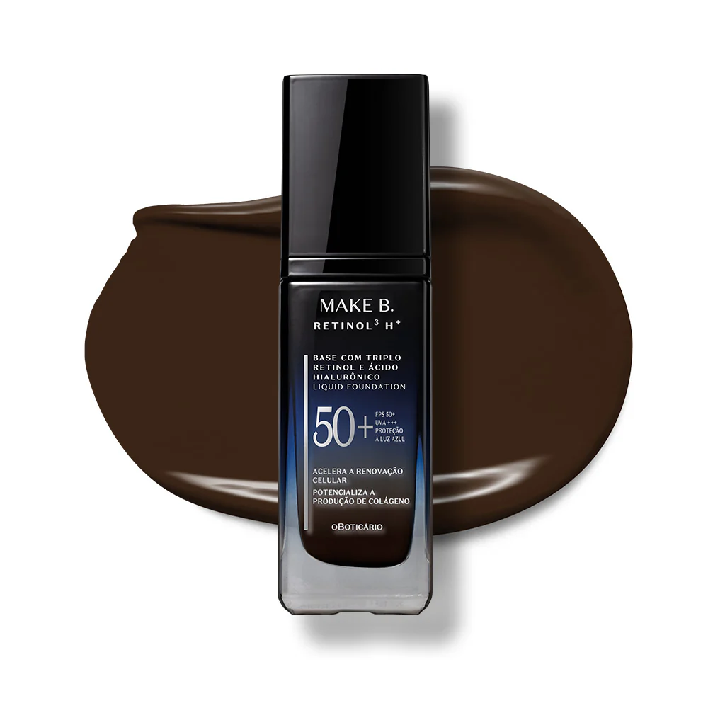 Base Líquida FPS50 Make B. Retinol³ H+ 26g - Image 72