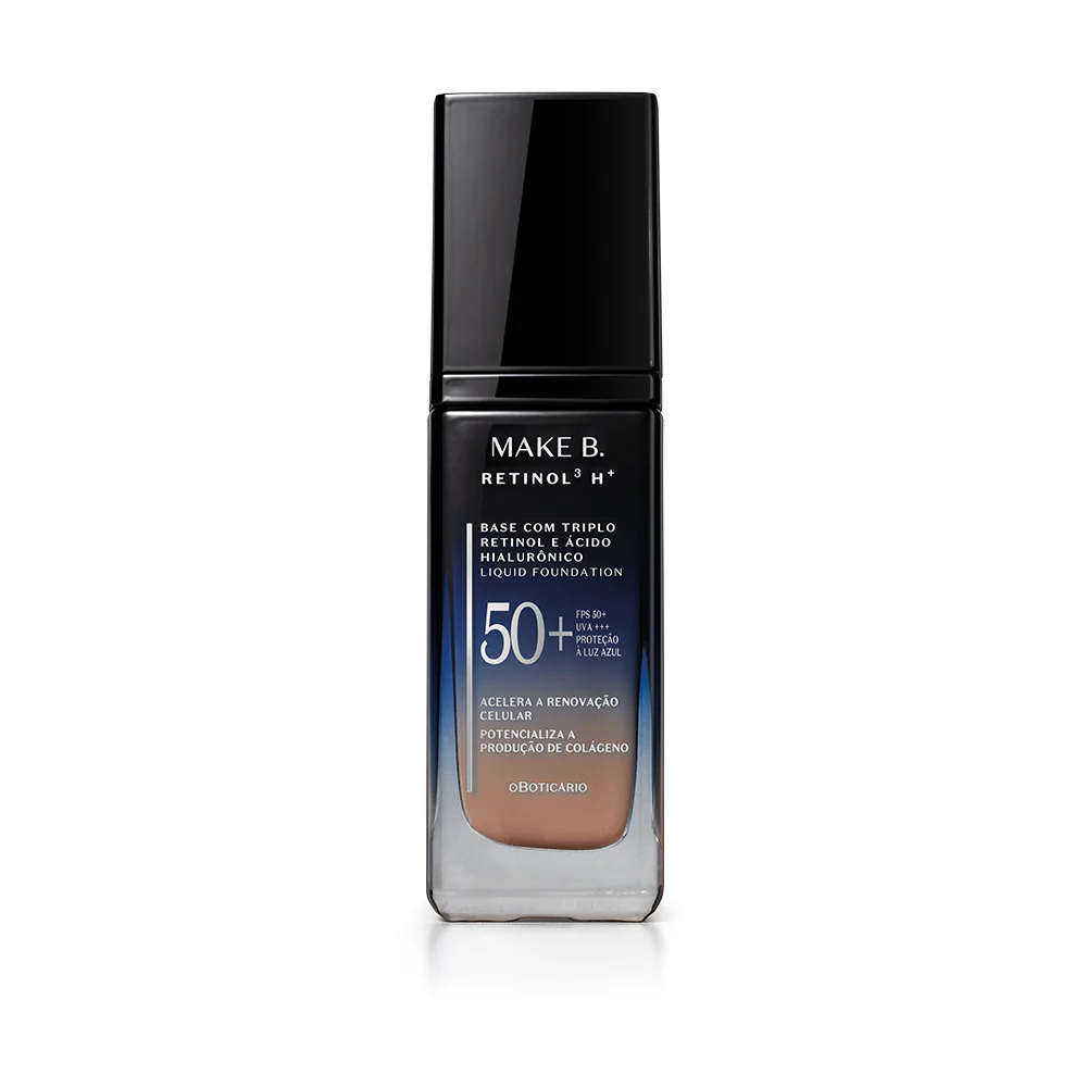 Base Líquida FPS50 Make B. Retinol³ H+ 26g - Image 81