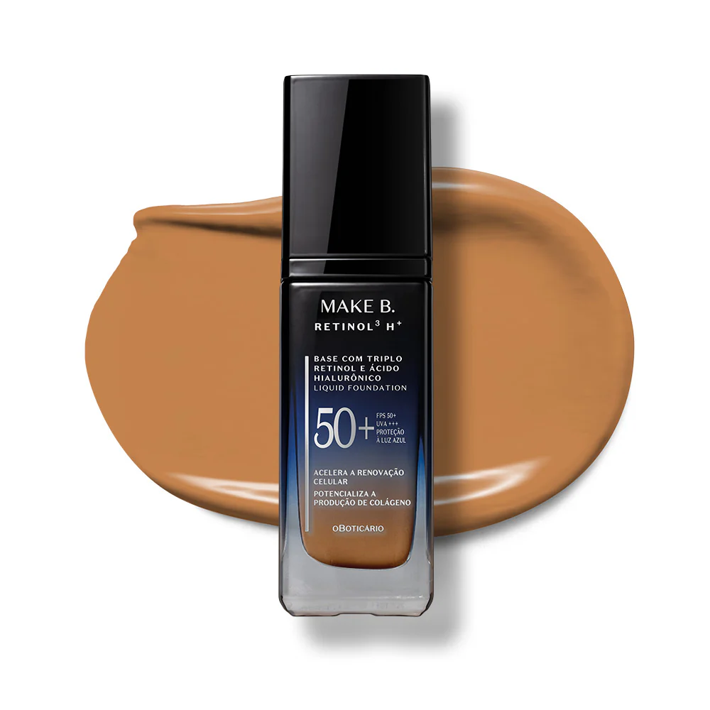 Base Líquida FPS50 Make B. Retinol³ H+ 26g - Image 92