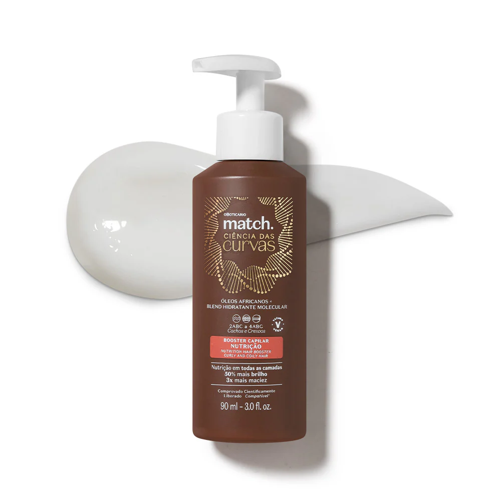 Booster Capilar Nutrição Match Ciências das Curvas, 90ml - Image 3