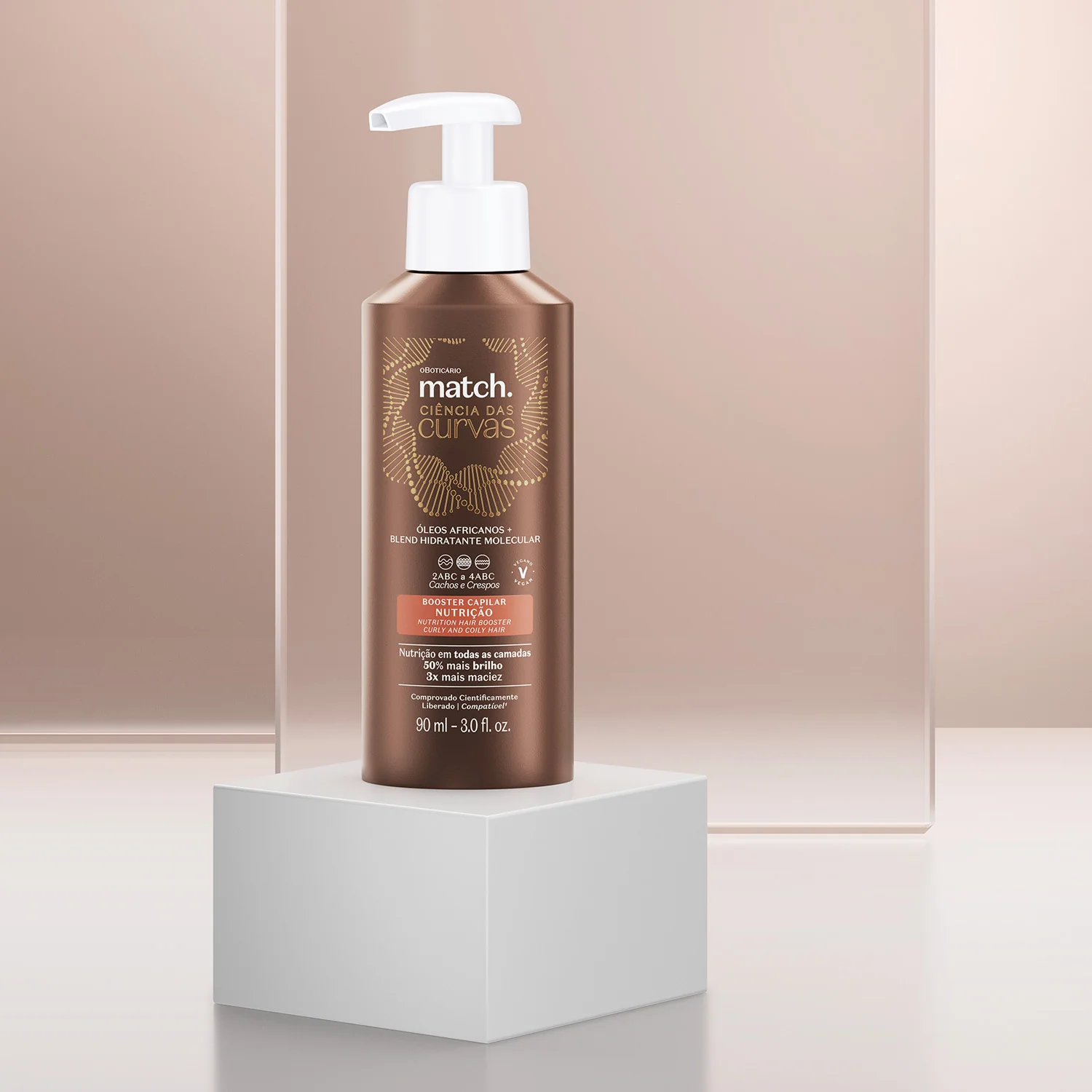 Booster Capilar Nutrição Match Ciências das Curvas, 90ml - Image 4