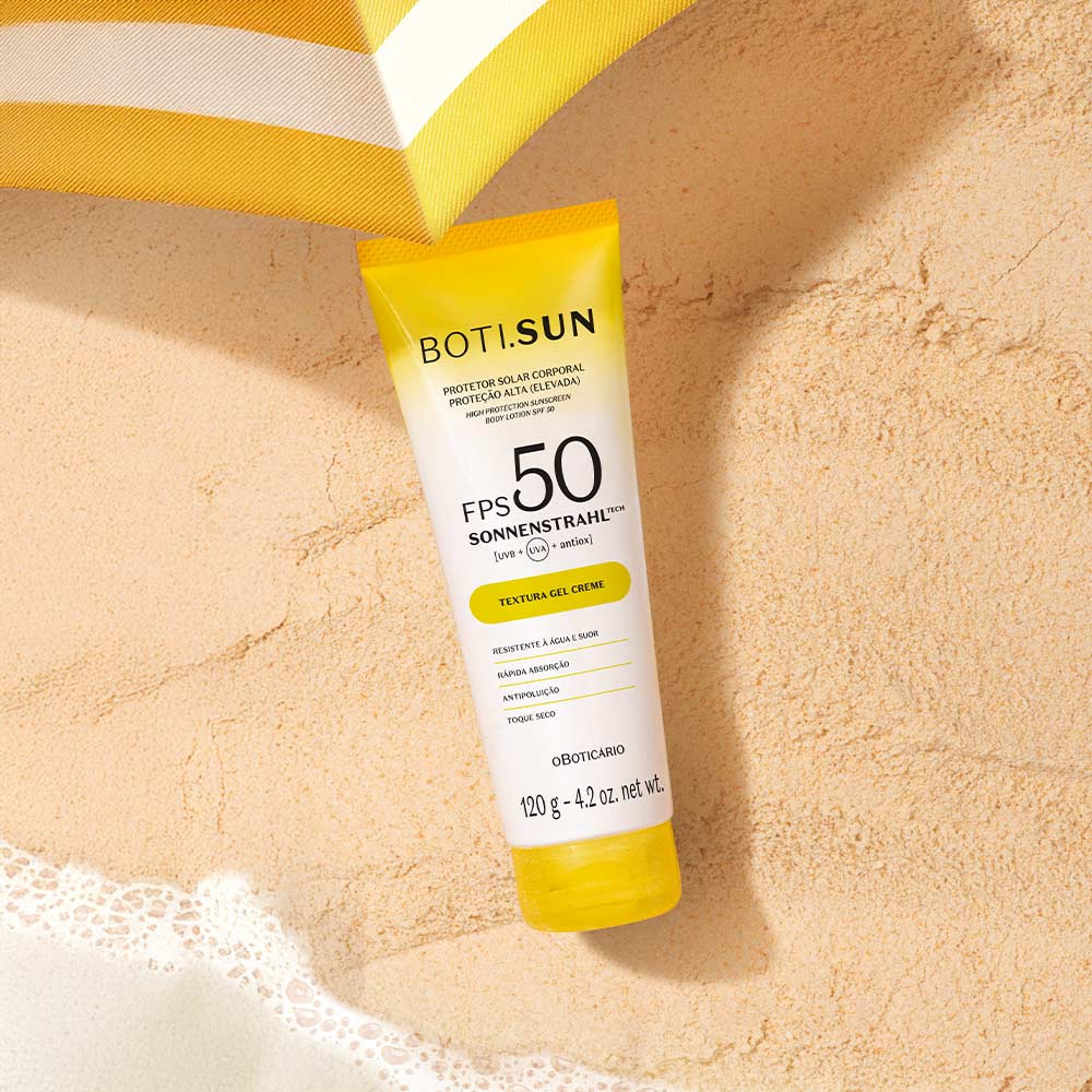 Boti.Sun Protetor Solar Corporal Gel Creme FPS50, 120g - Image 2