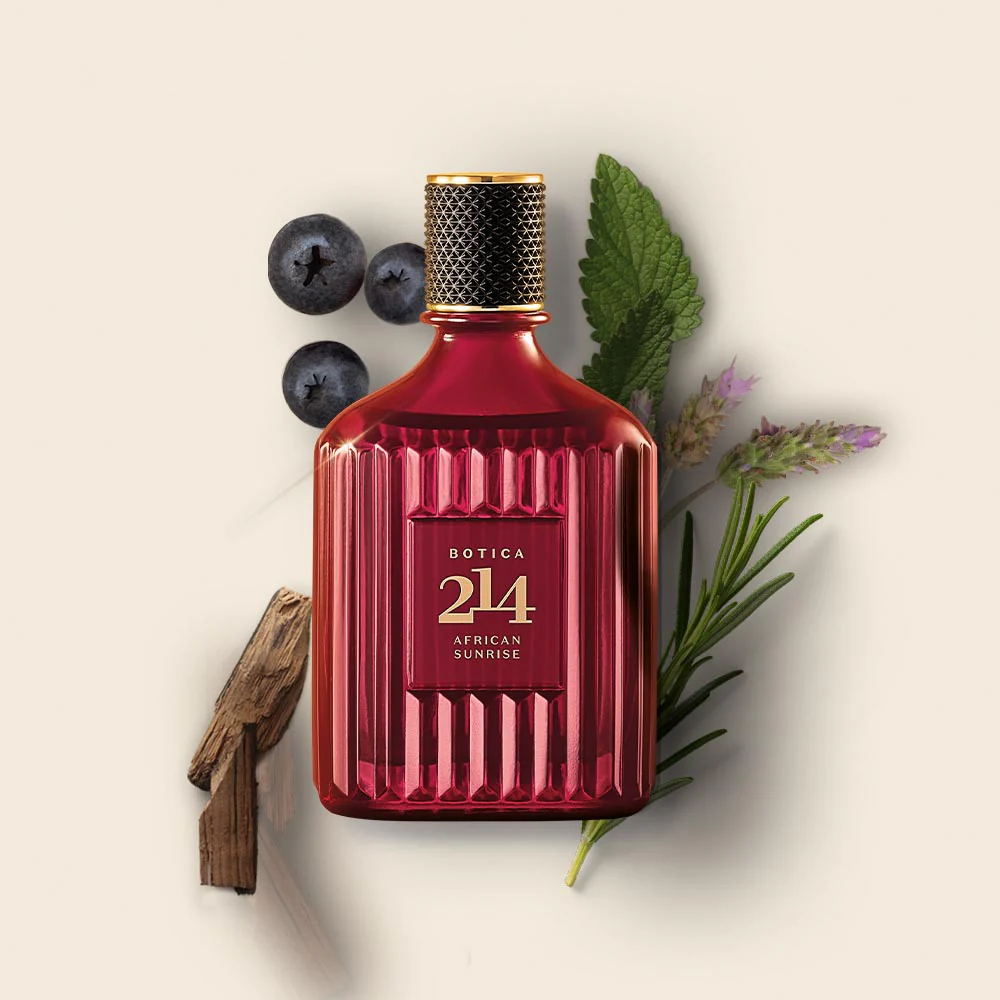 Botica 214 African Sunrise Fougére Amadeirado Eau De Parfum, 90ml - Image 3