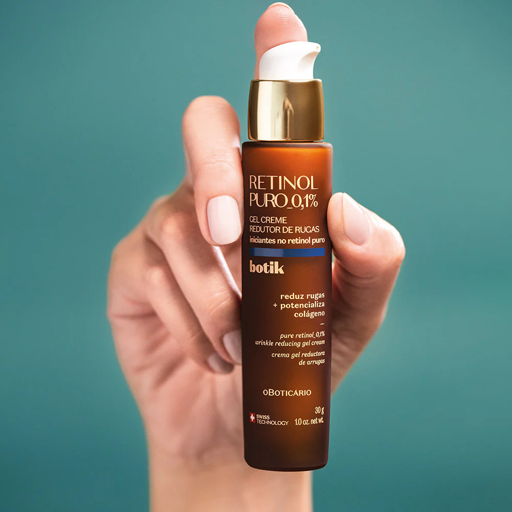 Gel creme Redutor de Rugas Retinol Puro 0,1%, Botik, 30g - Image 4