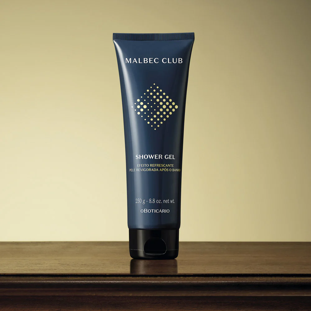 Gel de Banho Cabelo e Corpo Malbec Club, 250g - Image 2