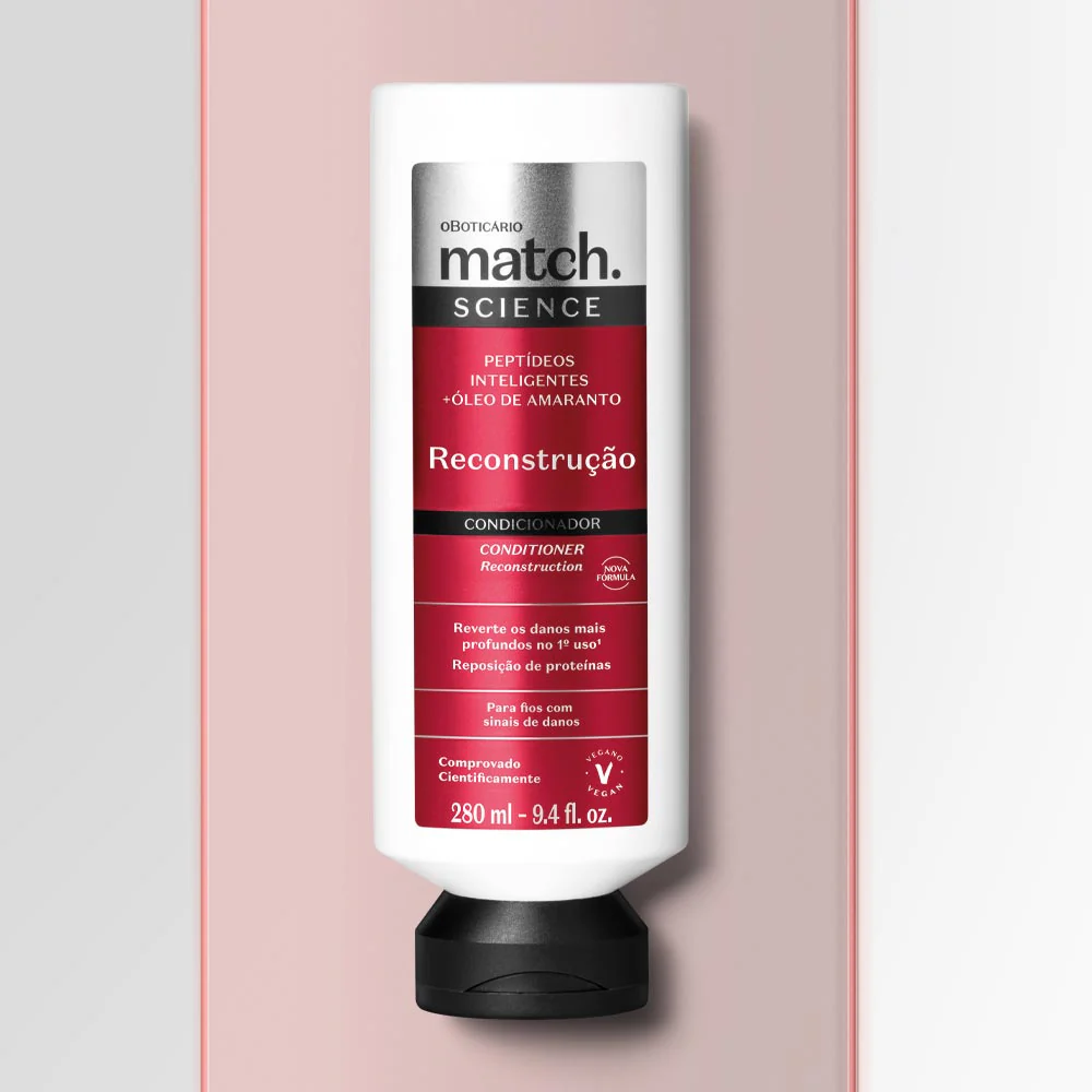 Condicionador Match Science Reconstrução, 280ml - Image 4