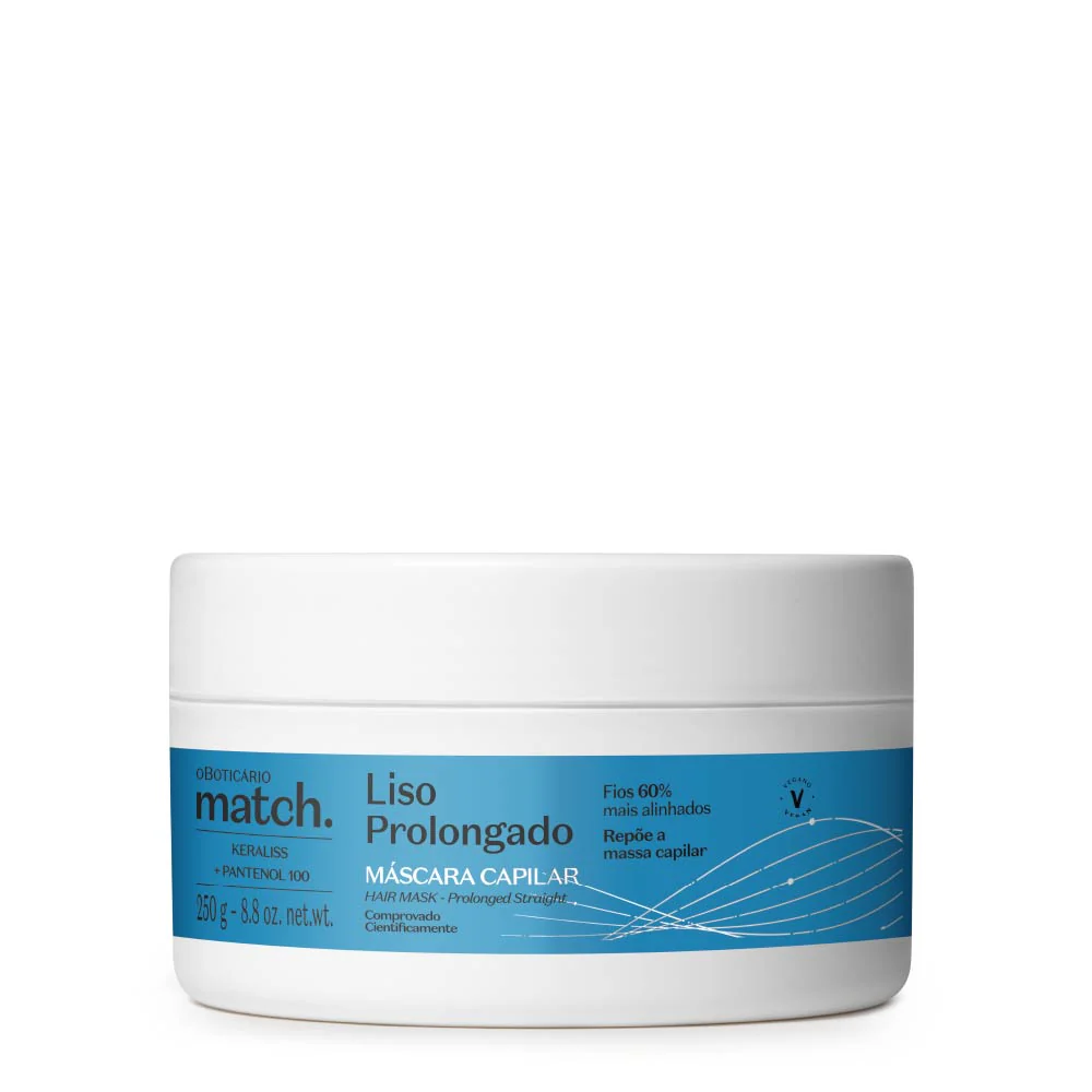 Match Masc Cap Liso Prolongado 250g