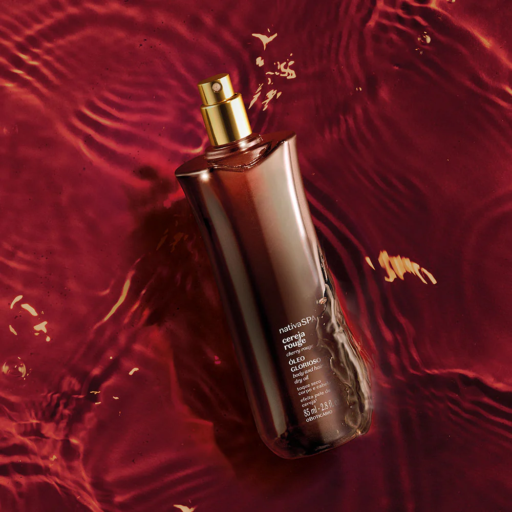 Óleo Glorioso para Corpo e Cabelo Nativa Spa Cereja Rouge 85ml - Image 3