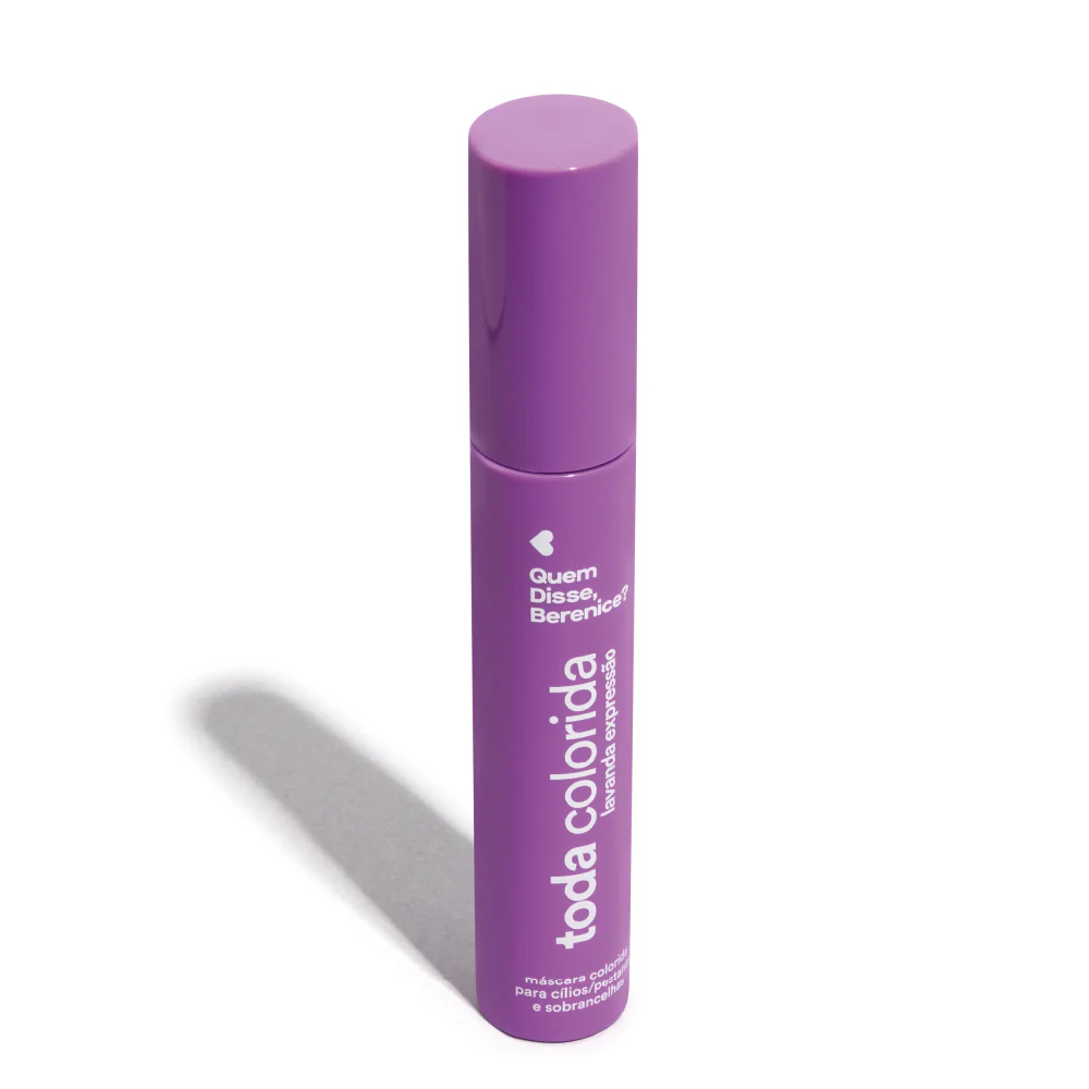 Máscara de Pestanas e Sobrancelhas Toda Colorida Lavanda Expressão, 10g - Image 3