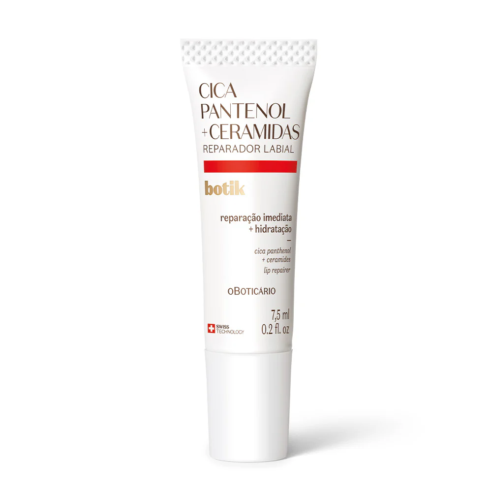 Reparador Labial Botik Cica Pantenol e Ceramidas 7,5ml
